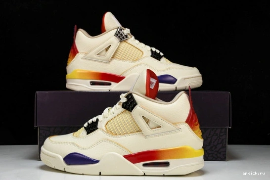 Rep EP Balvin SP Medellín DH0344-901 J Jordan Air 4 Sunset Retro DH0344-901  0423